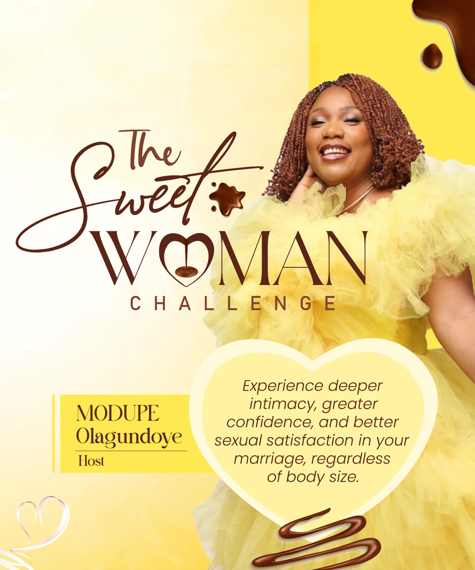 The Sweet Woman Challenge with host Modupe Olagundoye